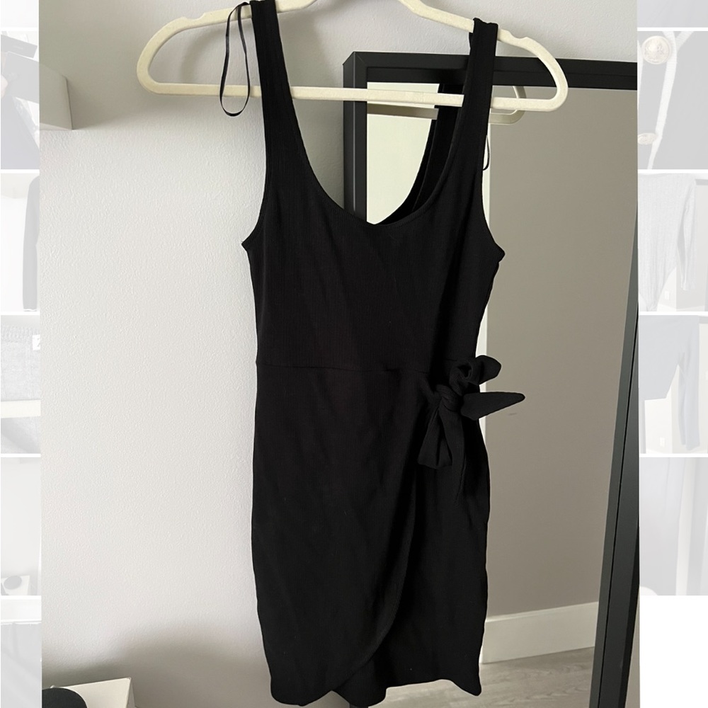 Zara black dress